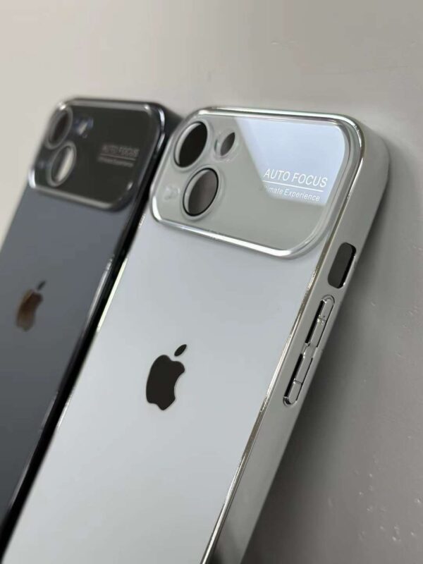 Luxury Full Camera Protection Liquid Silicone Case for iPhone 17 16 15 11 13 12 14 Pro Max Makaron Pure Color Slim Matte Soft Cover - Image 3