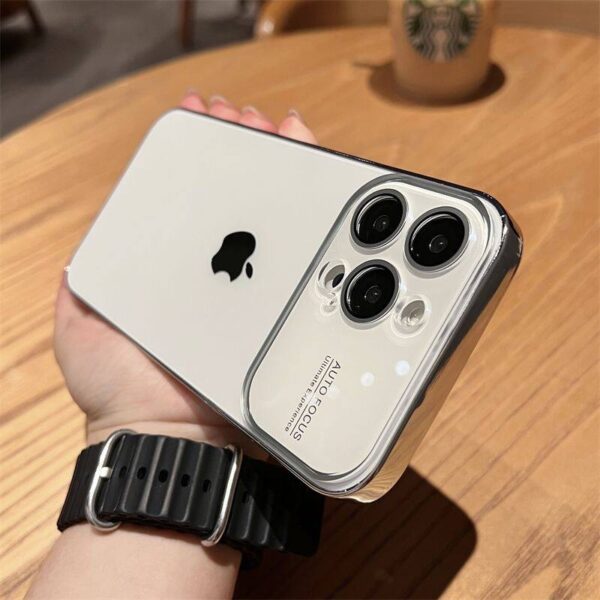 Luxury Full Camera Protection Liquid Silicone Case for iPhone 17 16 15 11 13 12 14 Pro Max Makaron Pure Color Slim Matte Soft Cover - Image 2